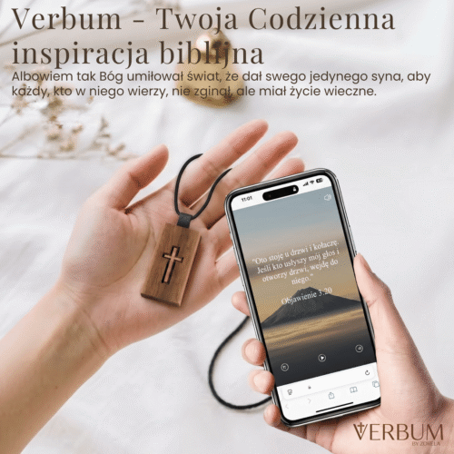 Verbum – Naszyjnik z krzyżem NFC